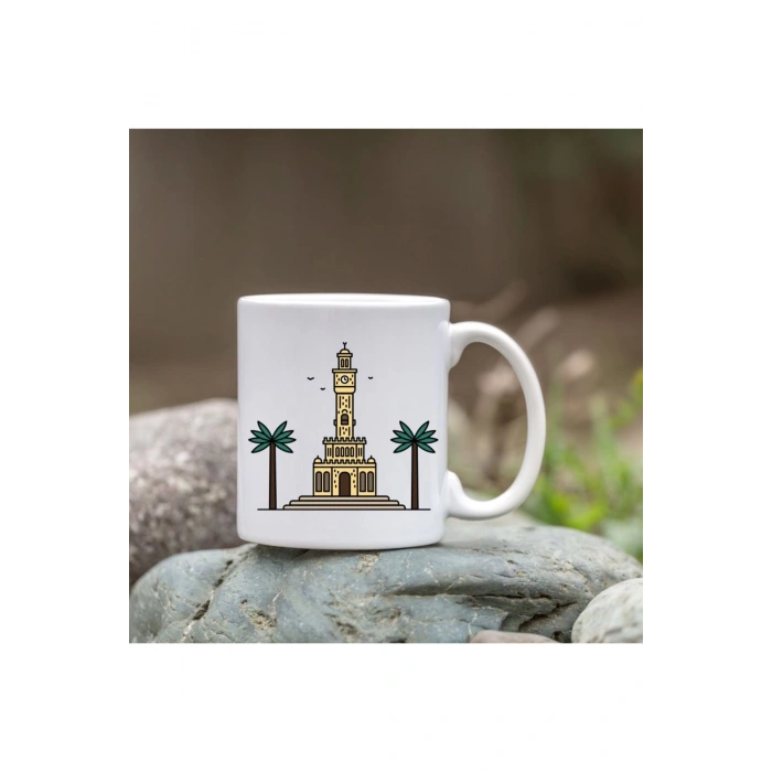 İzmir Model Bardak - Saat Kuleli Bardak - İzmir Bardağı