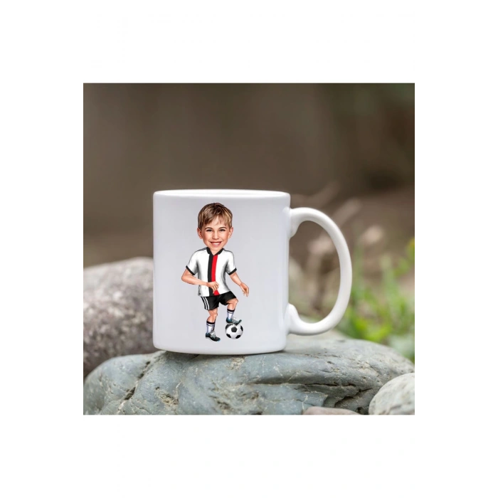 Kişiye Özel Bardak - Karikatür Bardak - Siyah Beyaz Bardak