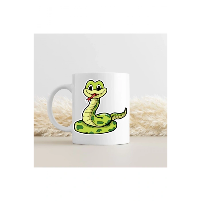 Yılan Model Bardak - Yılanlı Bardak