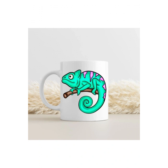 Kertenkele Model Bardak - Kertenkeleli Bardak