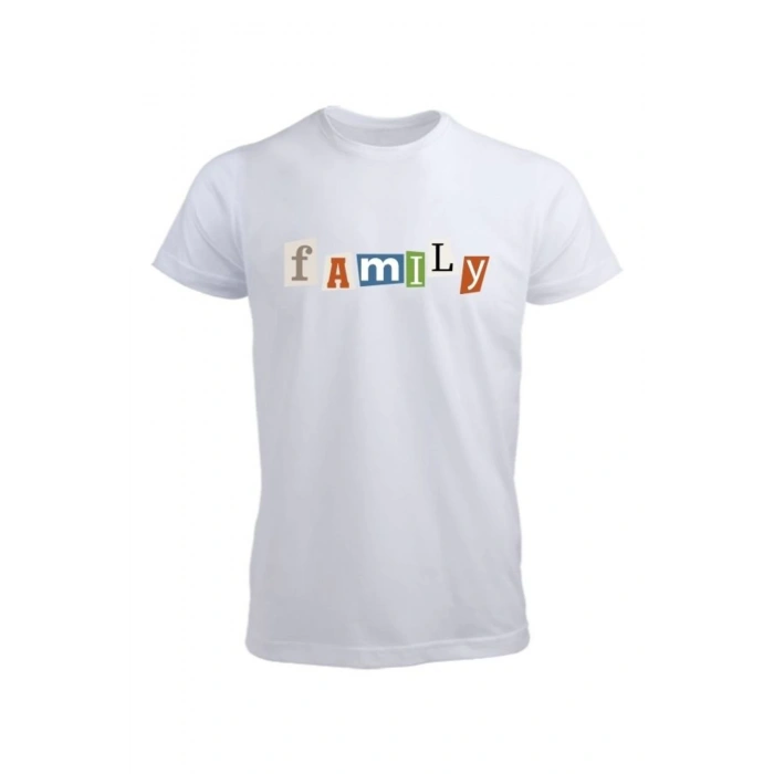 Aile Tasarımlı Tişört
