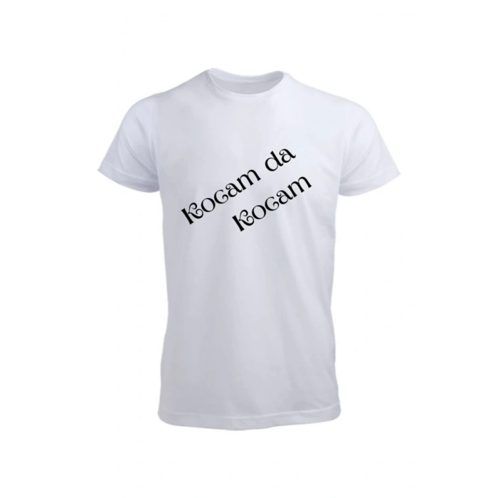 Kocam da Kocam Yazılı Tişört
