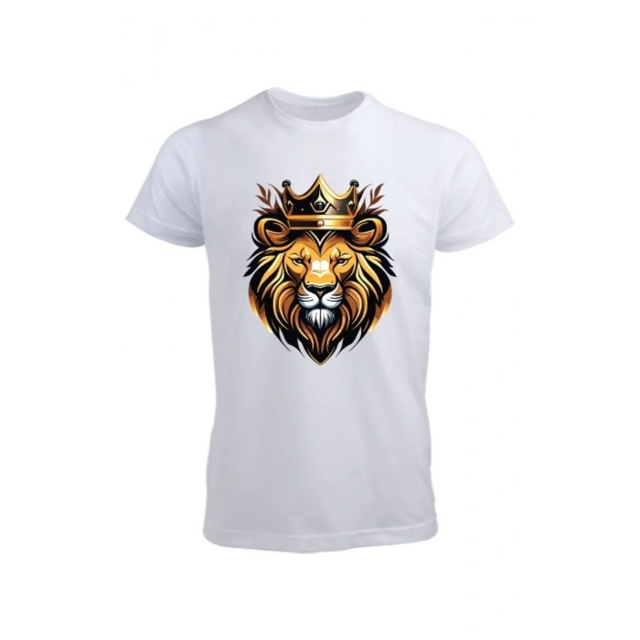 Aslan Tasarımlı Tişört