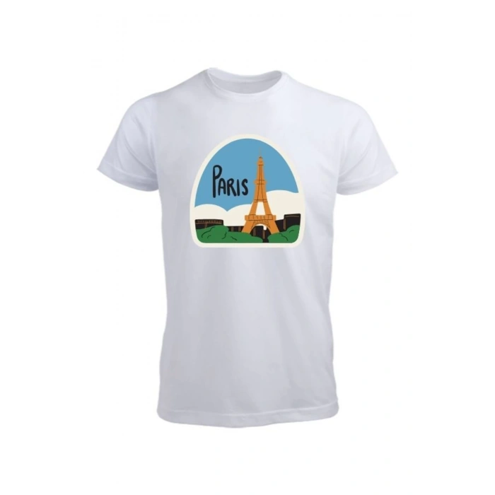 Paris Temalı Tişört