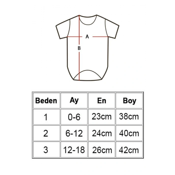 Kişiye Özel Bebek Zıbın - Kısa Kol Beyaz Bebek Zıbın - İsimli Zıbın
