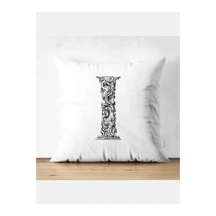 I Harfi Kırlent Kılıfı - I Harfli Yastık Kılıfı