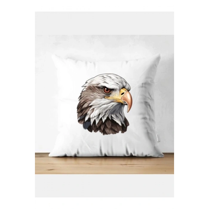 Kartal Model Kırlent Kılıfı - Kartal Yastık Kılıfı