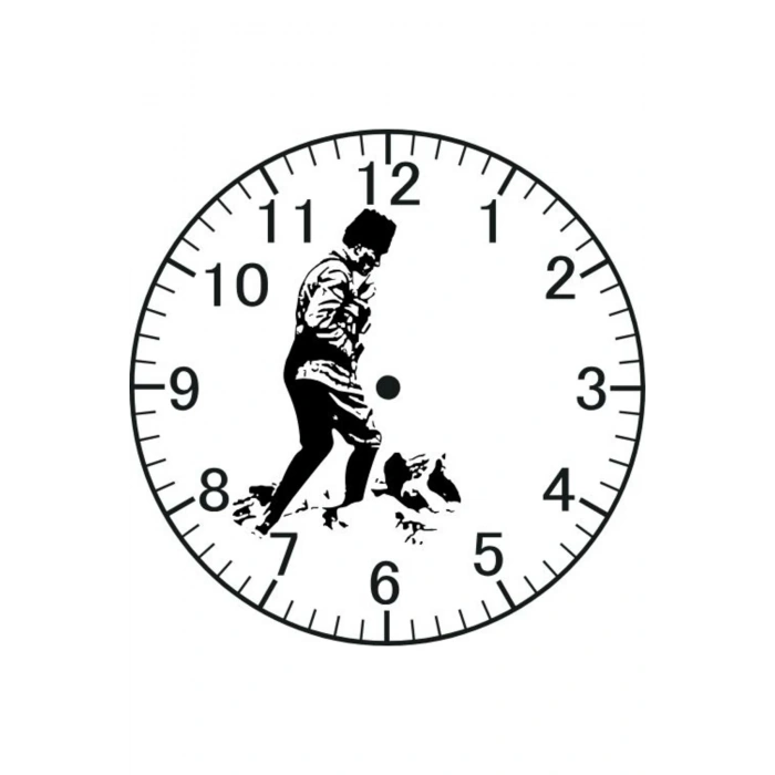 Atatürklü Duvar Saati - Atatürklü Saat