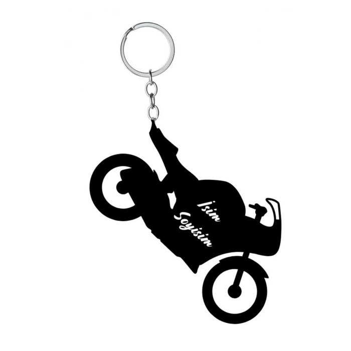 Kişiye Özel Motor Anahtarlığı - İsim Yazılı Anahtarlık