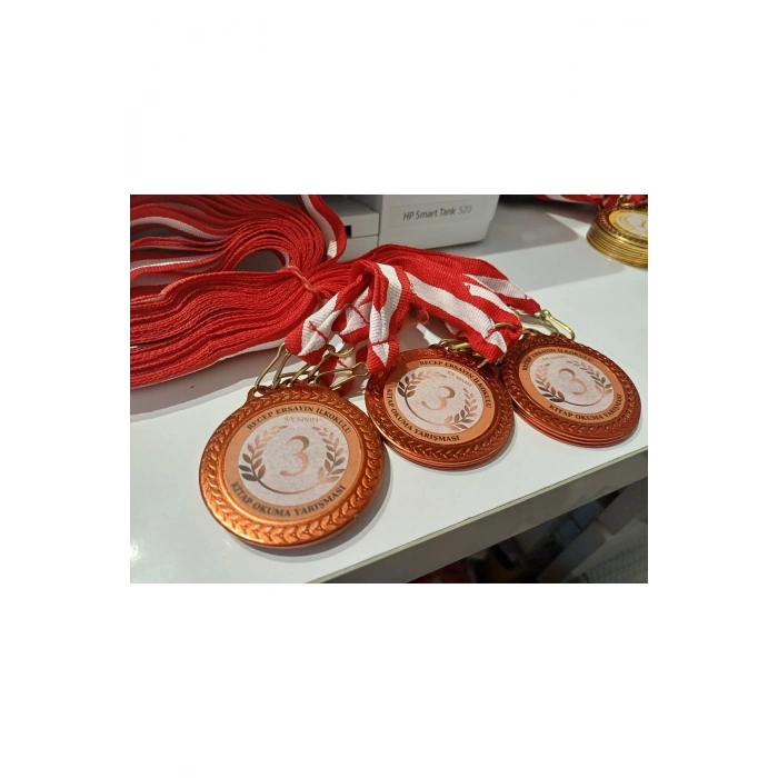 Yarışma Madalyası - Üçüncülük Madalyası - Okul Madalyası - Turnuva Madalyası ( 24 Adet )