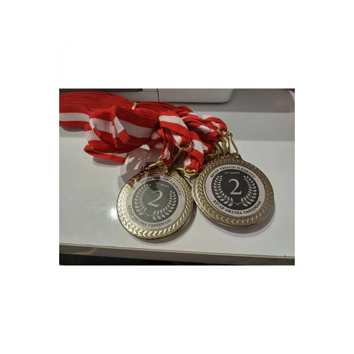 Yarışma Madalyası - İkincilik Madalyası - Okul Madalyası - Turnuva Madalyası ( 24 Adet )