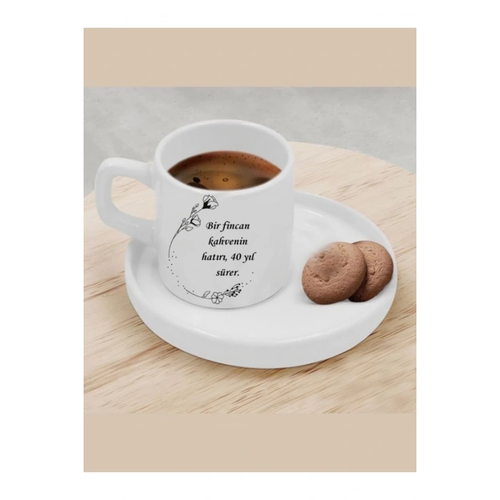 Türk Kahvesi Fincanı 40 Yıl Fincanı