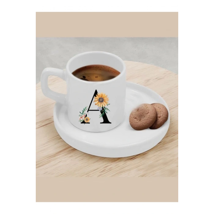 Türk Kahvesi Fincanı A Harfi Fincan