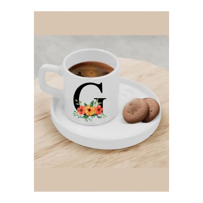 Türk Kahvesi Fincanı G Harfi Fincan