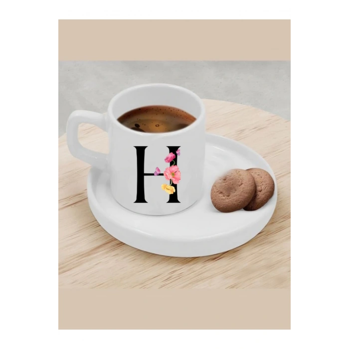 Türk Kahvesi Fincanı H Harfi Fincan