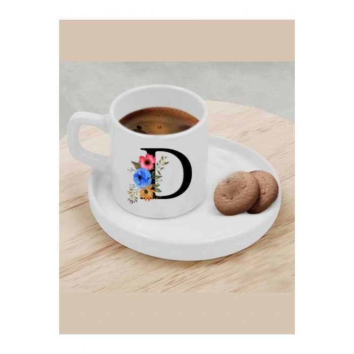 Türk Kahvesi Fincanı D Harfi Fincan