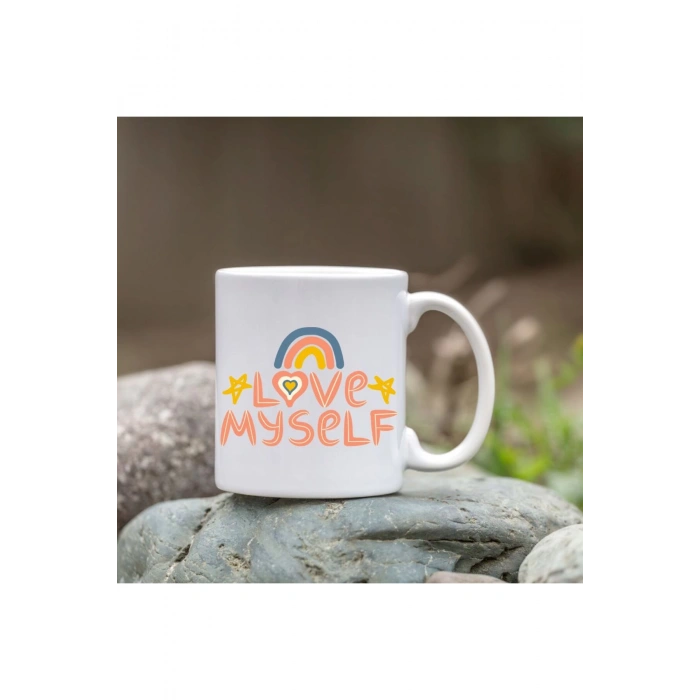 Kendimi Seviyorum Bardağı - I Love Myself Glass