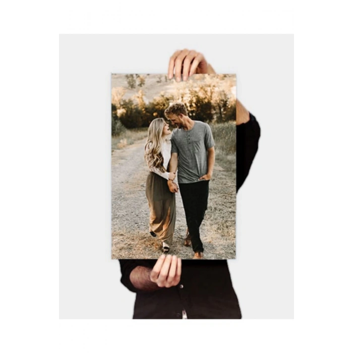 Kişiye Özel Tablo - Fotoğraflı Retro Tablo - Kişiye Özel Retro ( 21 x 30 )