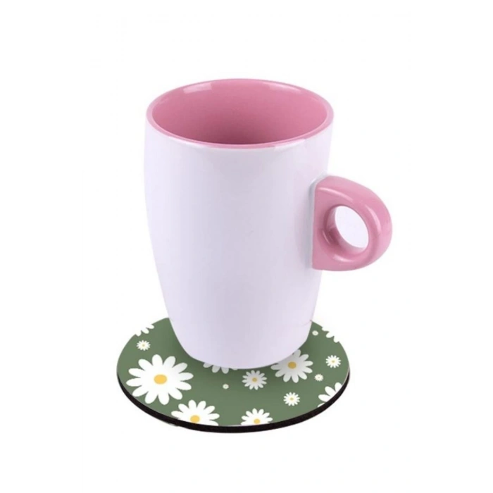 Kişiye Özel Bardak Altlığı - Yuvarlak Bardak Altlığı - Fotoğraflı Bardak Altlığı