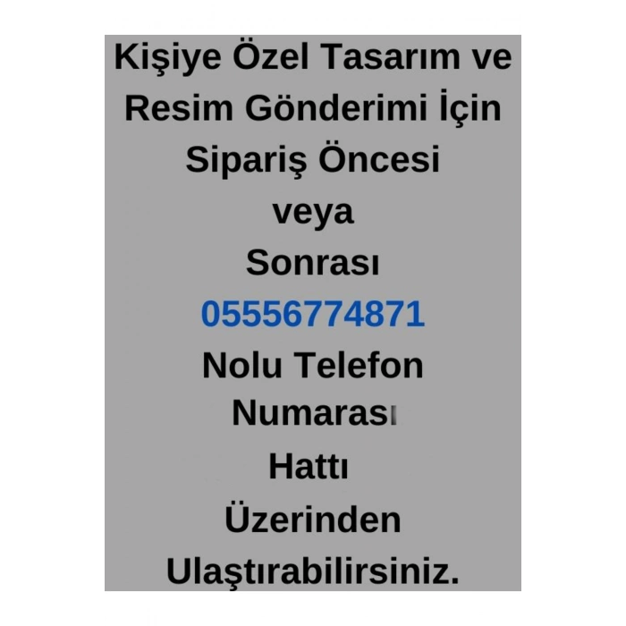 Kişiye Özel Peluş Ayıcık - Resimli Ayıcık - Sevgiliye Ayıcık - Kişiye Özel Ayıcık ( 25 Cm )