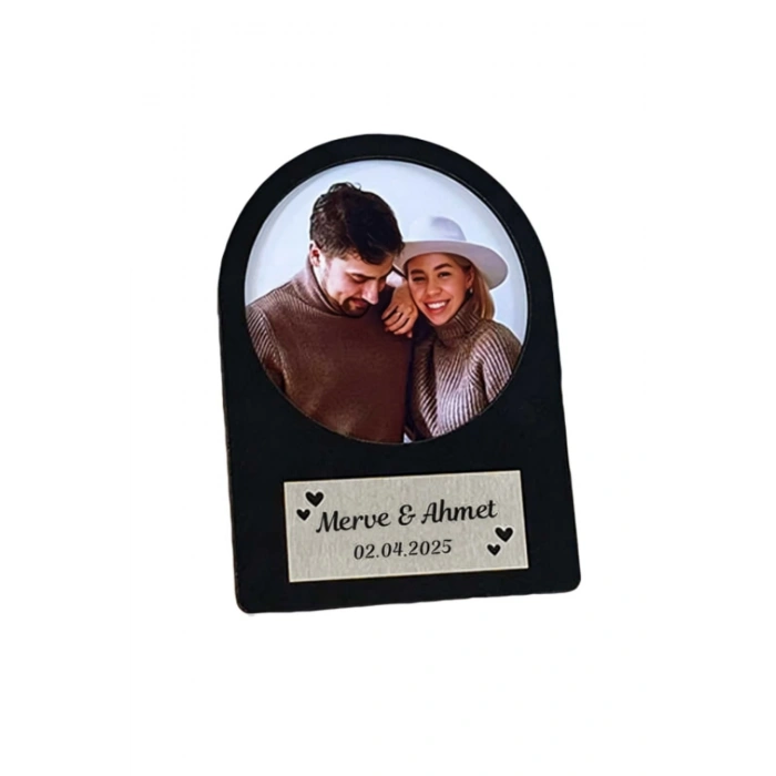 Kişiye Özel Ahşap Fotoğraf Çerçevesi - Yazılı Çerçeve