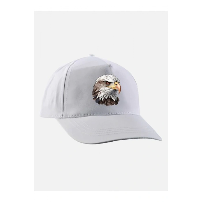 Kartal Baskılı Şapka - Kartallı Şapka