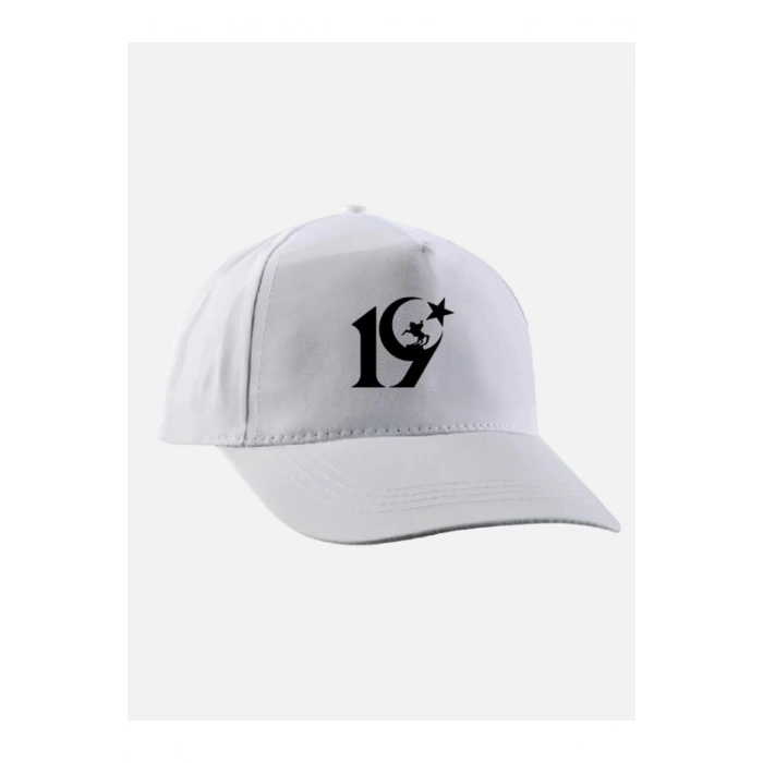 19 Mayıs Baskılı Şapka - 19 Mayıs Şapkası