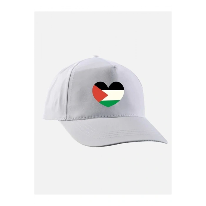 Filistin Baskılı Şapka - Filistin Bayraklı Şapka