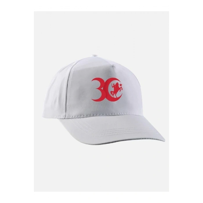 30 Ağustos Baskılı Şapka - 30 Ağustos Şapkası