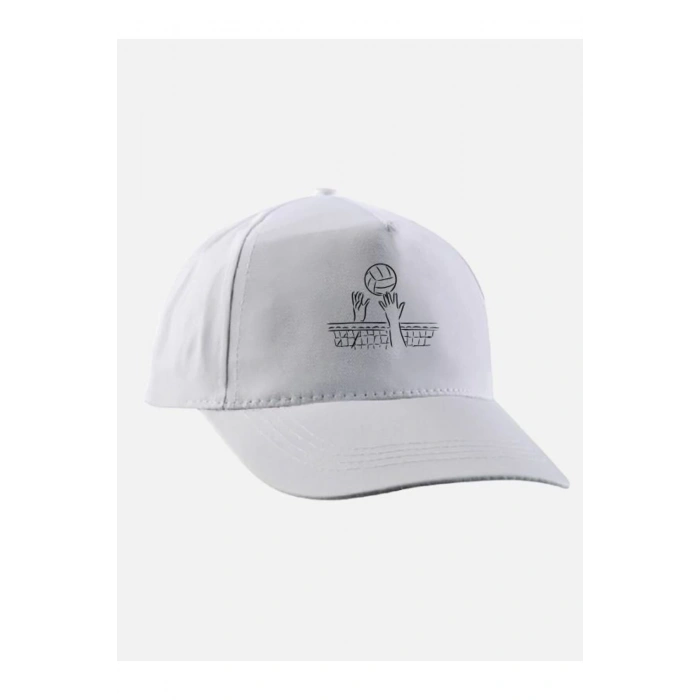 Voleybol Baskılı Şapka - Voleybolcu Şapkası