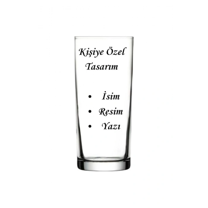 Kişiye Özel Rakı Bardağı - Resimli Rakı Bardağı - İsimli Rakı Bardağı - Yazılı Rakı Bardağı