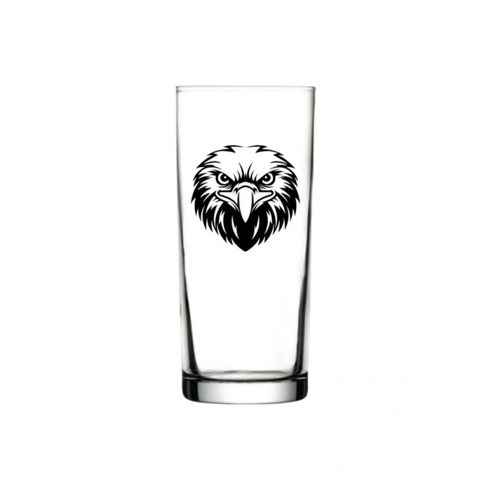 Kartal Baskılı Rakı Bardağı - Kartallı Rakı Bardağı
