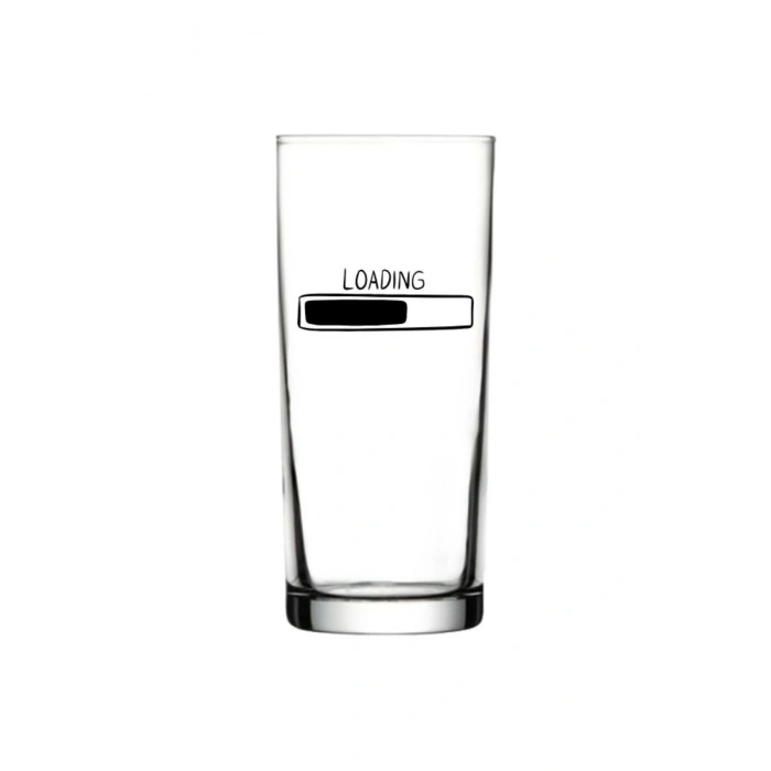Loading Baskılı Rakı Bardağı - Loading Yazılı Rakı Bardağı