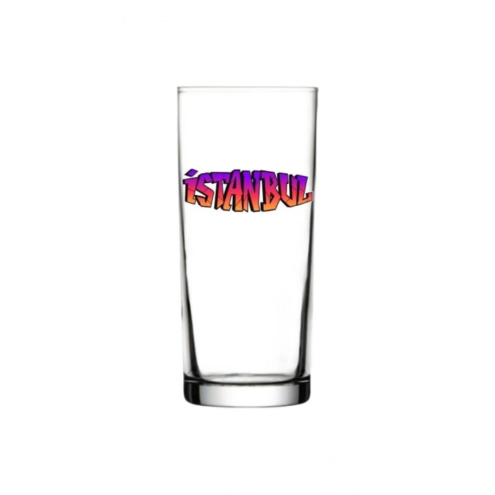 İstanbul Baskılı Rakı Bardağı - İstanbullu Rakı Bardağı