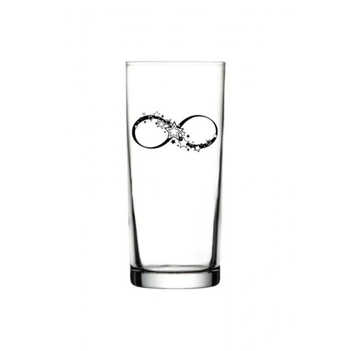 Sonsuzluk Baskılı Rakı Bardağı - Sonsuzluk Model Rakı Bardağı