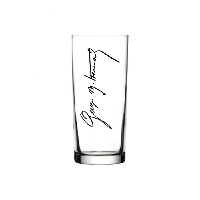 Atatürk İmzalı Rakı Bardağı - İmzalı Rakı Bardağı