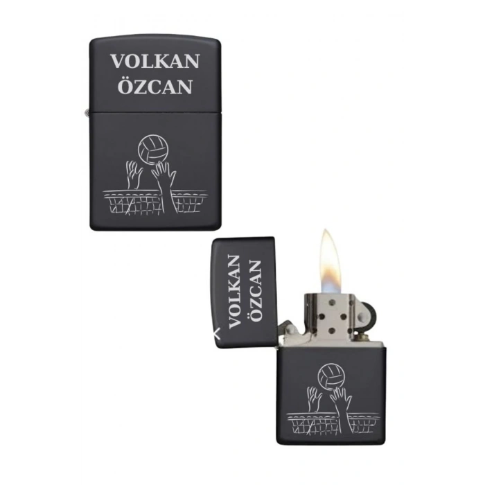 Kişiye Özel Voleybol Model Metal Çakmak