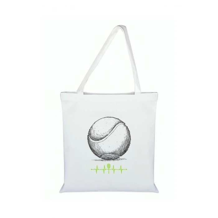 Motif Baskılı Bez Çanta - Motifli Çanta