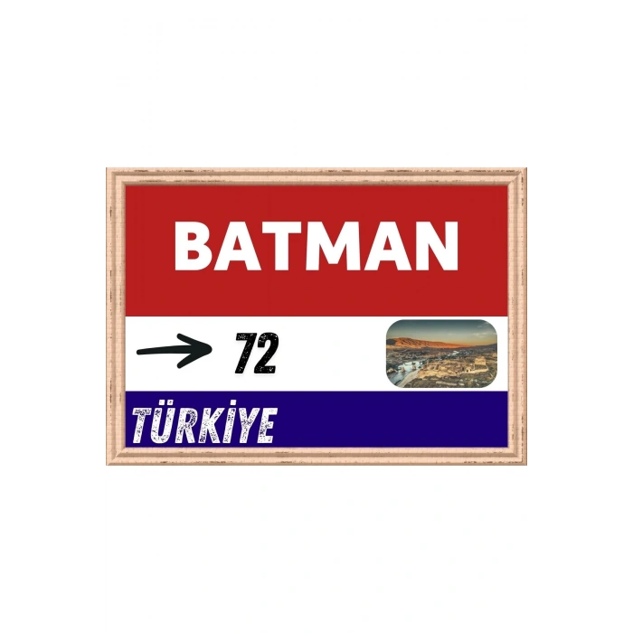 Batman Tablo - Retro Tablo