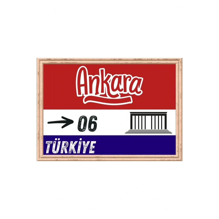 Ankara Tablo - Retro Tablo