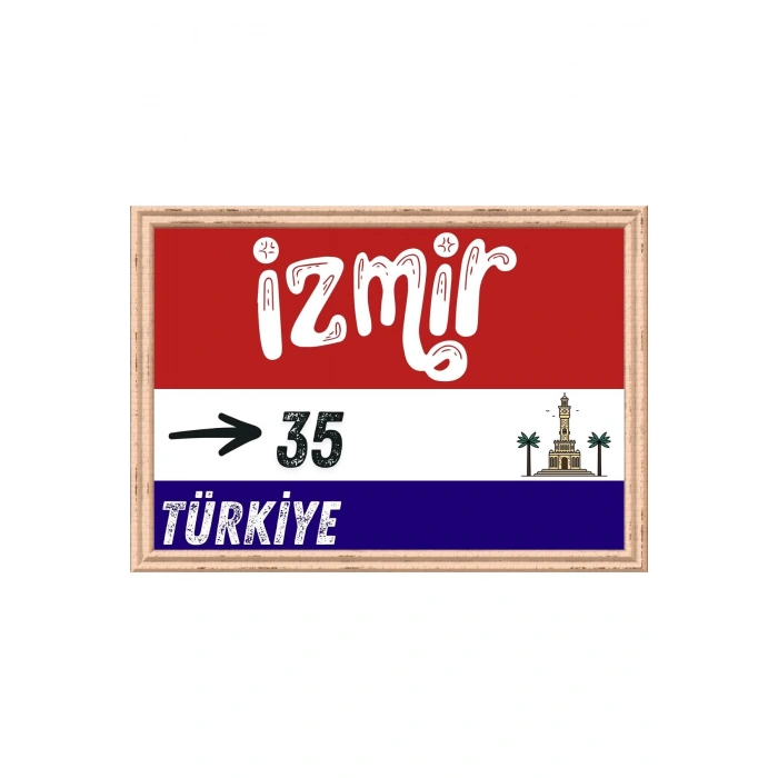 İzmir Tablo - Retro Tablo