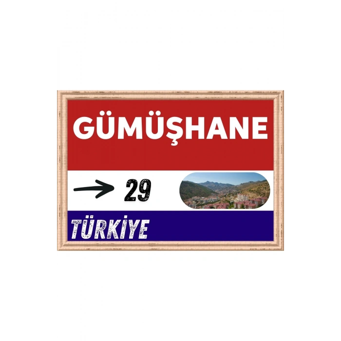 Gümüşhane Tablo - Retro Tablo