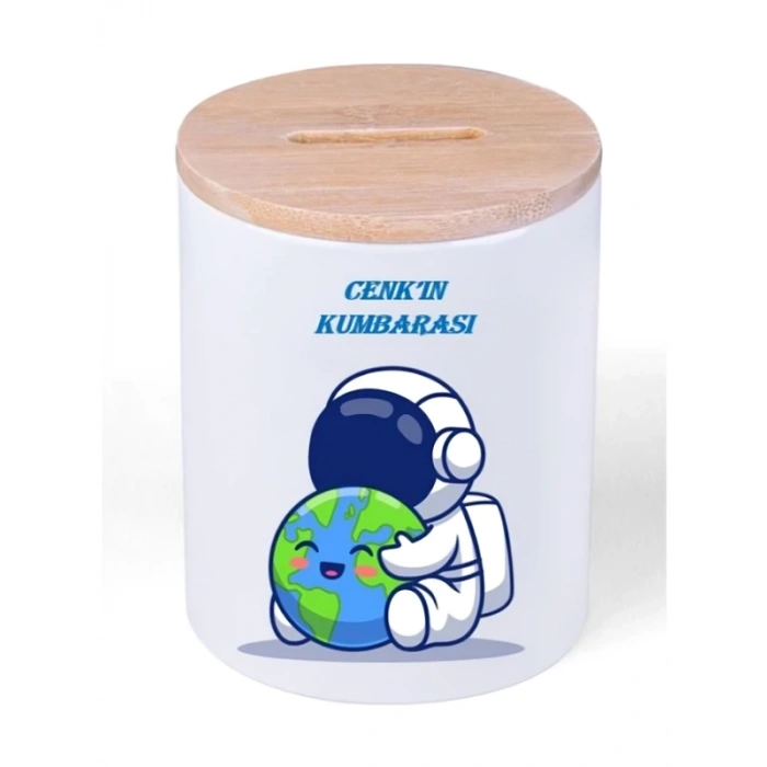 Kişiye Özel Kumbara - Resimli Kumbara - Baskılı Porselen Kumbara