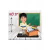 Kişiye Özel Ahşap Biblo - Kadın Öğretmen Karikatür Biblo - Öğretmen Biblo 17