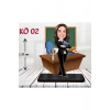 Kişiye Özel Ahşap Biblo - Kadın Öğretmen Karikatür Biblo - Öğretmen Biblo 2