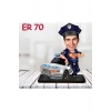 Kişiye Özel Ahşap Biblo - Erkek Polis Karikatür Biblo 8
