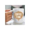 Kahve Model Bardak - Kahve Zamanı Yazılı Bardak - Kahve Bardağı