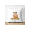 Hamster Model Kırlent Kılıfı - Hamster Yastık Kılıfı