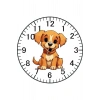Köpek Model Duvar Saati - Köpekli Saat