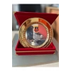Kişiye Özel Tasarlanabilir Tabak Plaket Hizmet Anısı (25 cm)